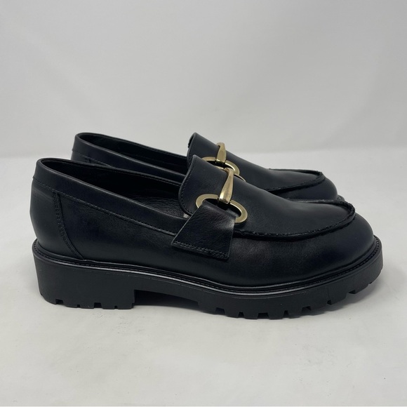 Steve Madden Haezel Black Slip On Loafers - NEW - Picture 1 of 8